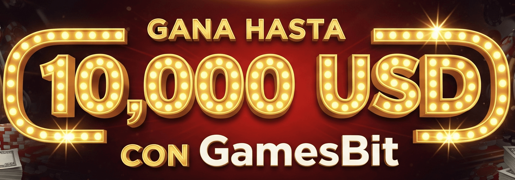 Gana hasta 10,000 USD con GamesBit