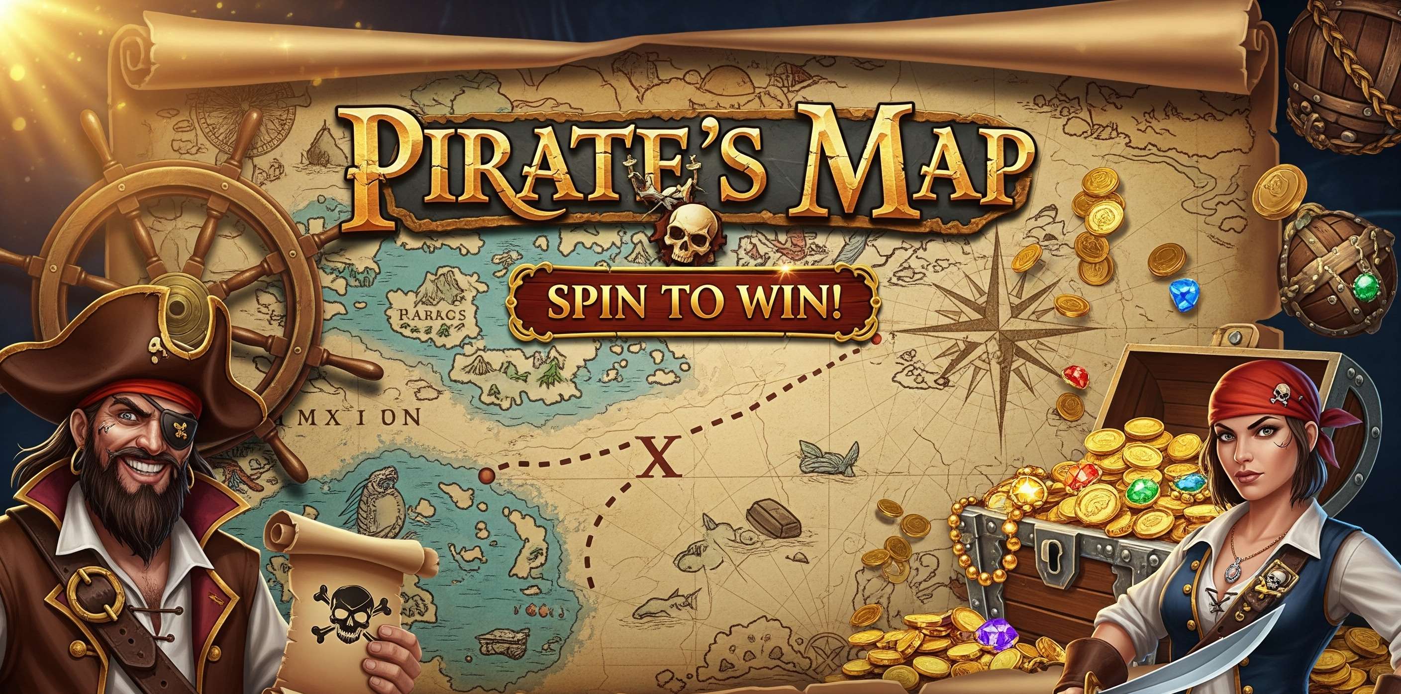 Pirate's Map Slot Game